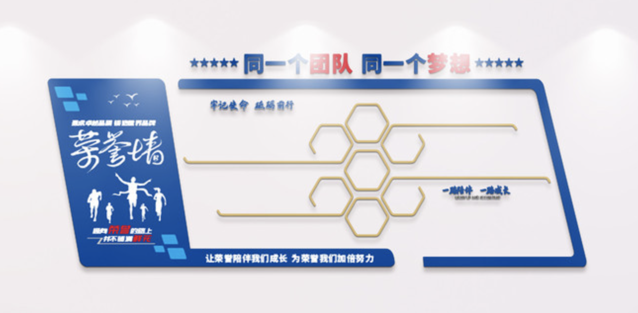 創(chuàng)意藍色企業(yè)公司辦公室榮譽墻文化墻(圖4) 創(chuàng)意藍色企業(yè)公司辦公室榮譽墻文化墻(圖4)